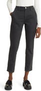 AG Caden High Waist Stretch Crop Slim Straight Leg Jeans