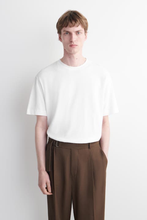 Relaxed Cotton-linen T-shirt