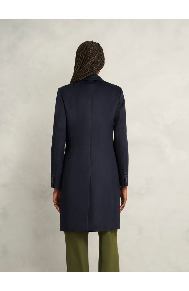 HOBBS LONDON Cavendish Wool Coat, Alternate, color, Navy