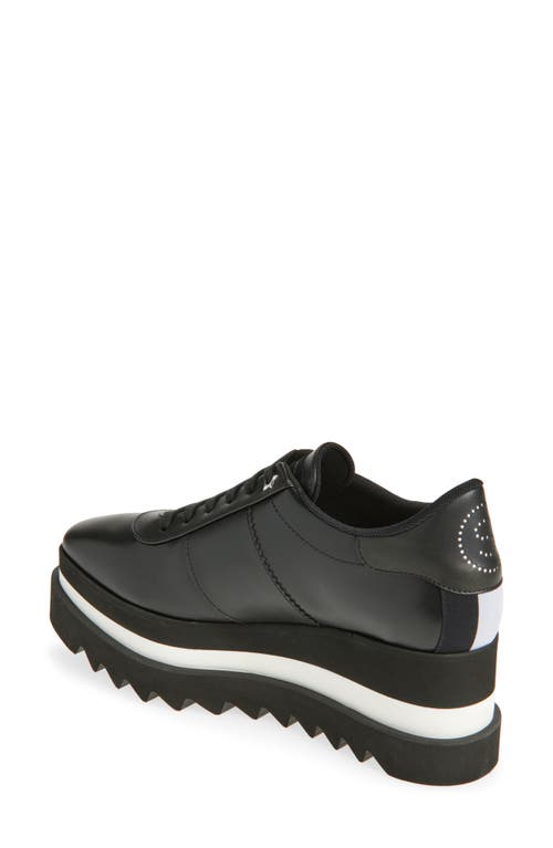 Stella Mccartney Sneakelyse Platform Sneaker In Black