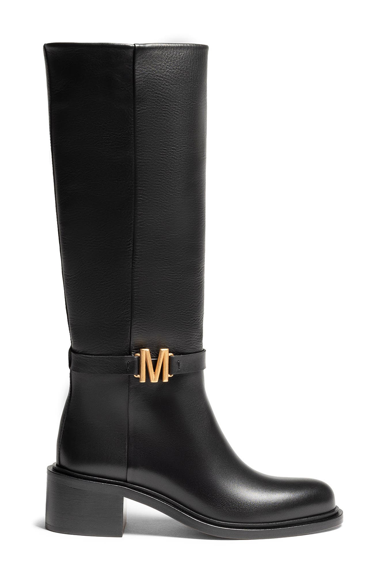 Magnanni Genevieve Riding Boot, Alternate, color, Black
