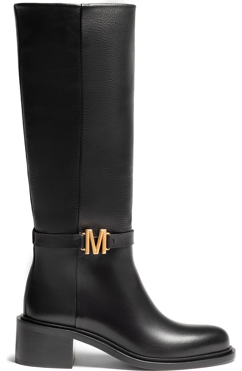 Magnanni Genevieve Riding Boot, Alternate, color, Black