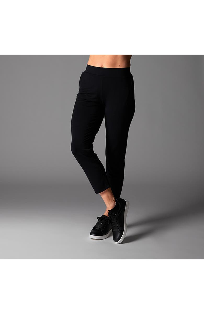 Tavi Cozy Ankle Pant, Main, color, Ebony