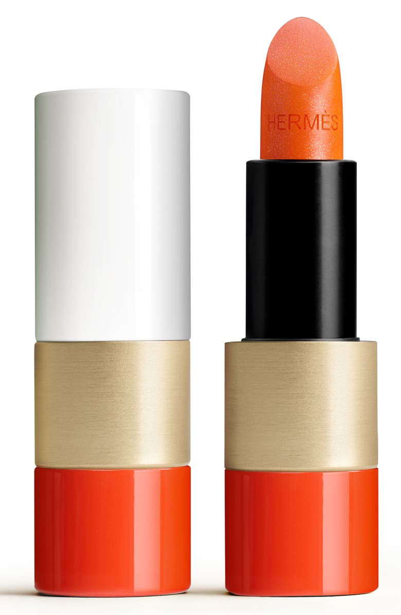 Hermès Rouge Hermès - Poppy Lip Shine, Main, color, Poppy