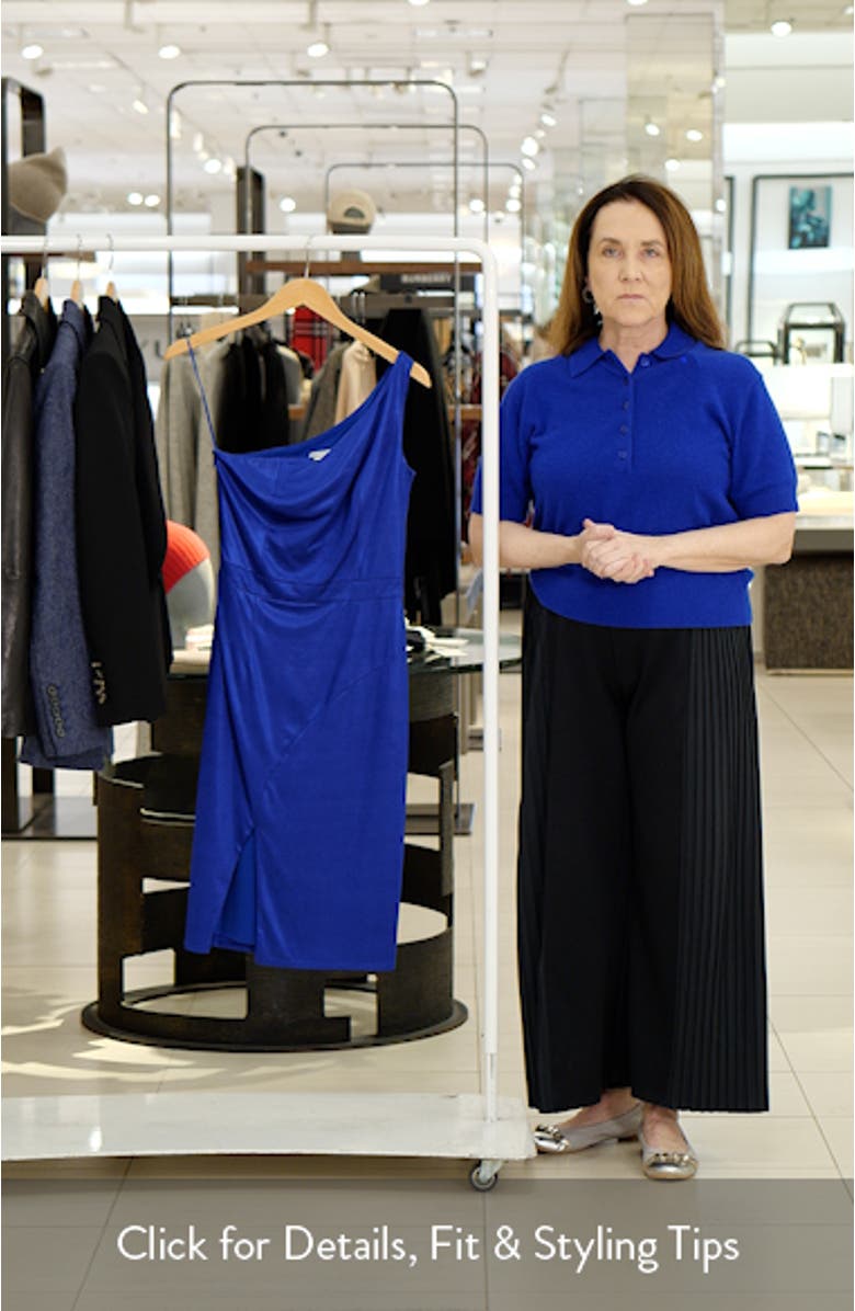 Laia One-Shoulder Cocktail Dress, sales video thumbnail