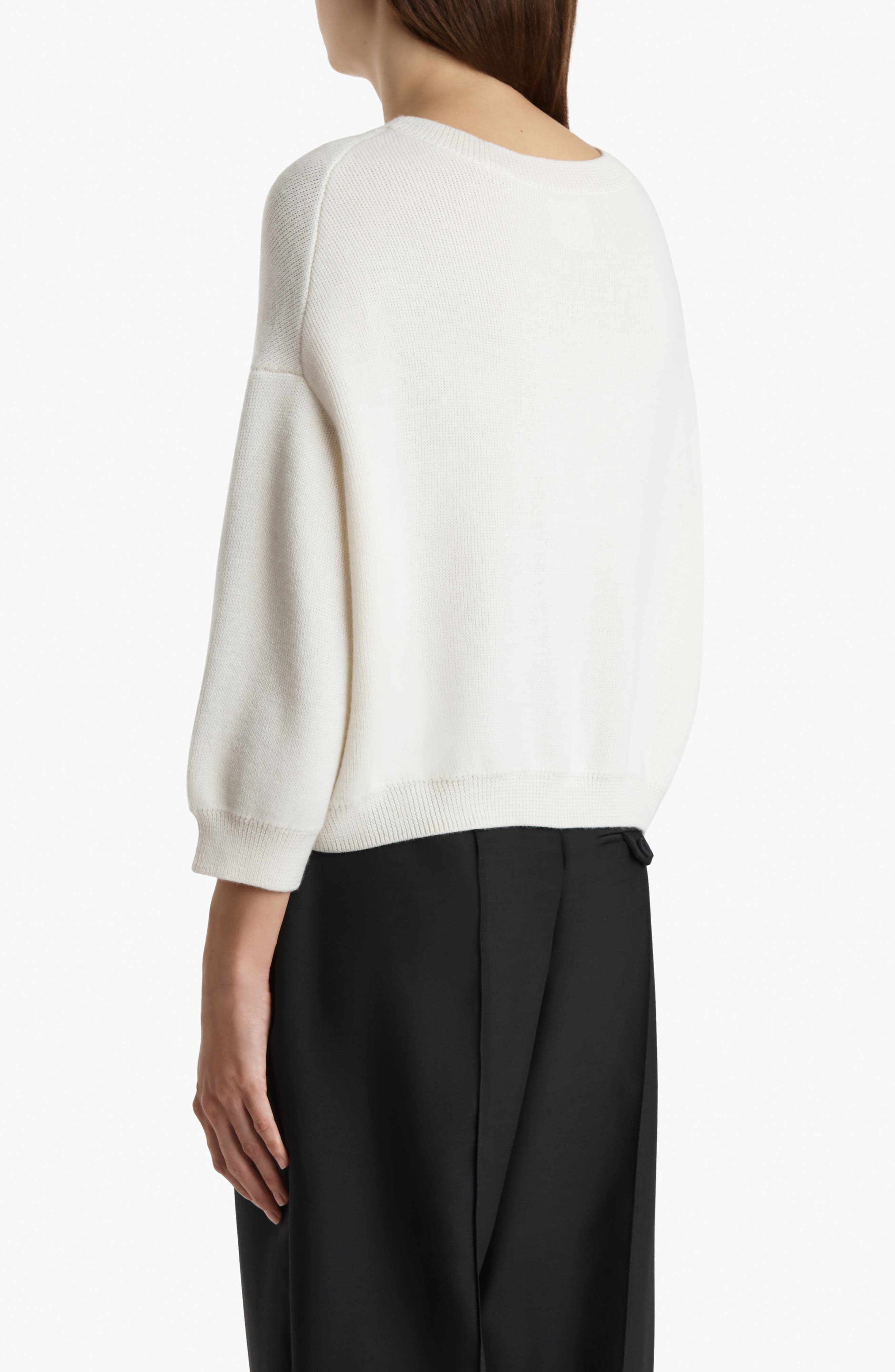Sabina Cashmere & Mohair Sweater - image 4