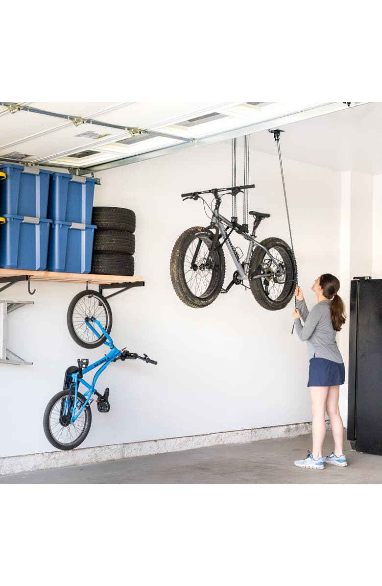 StoreYour MaxAssist Bike Hoist | Overhead Bicycle Storage, Alternate, color, Black