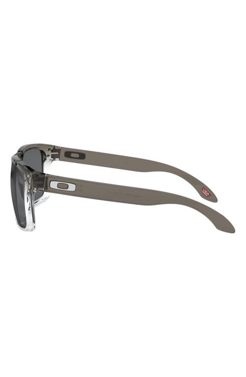 Oakley Holbrook™ 57mm Prizm™ Polarized Keyhole Sunglasses In Dark Ink Fade/prizm Black