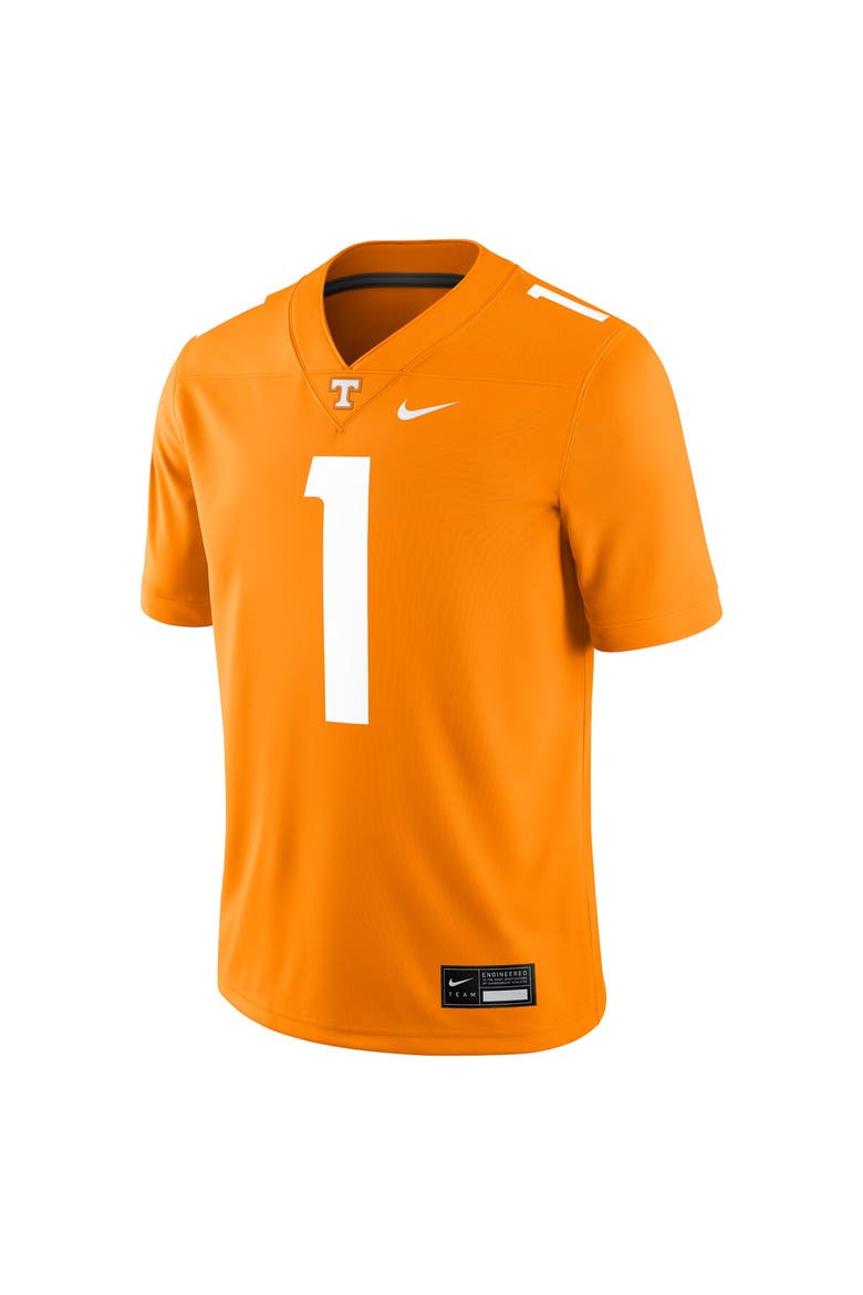 Men's Nike #1 Tennessee Orange Tennessee Volunteers Game Jersey, Alternate, color, Tennessee Orange