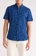 CONSTRUCT Sailboat Seersucker Button-Down Shirt