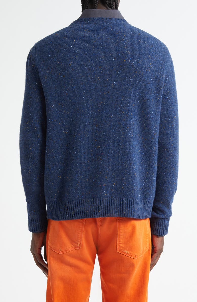 Massimo Alba Dustin Crewneck Sweater, Alternate, color, Lapis