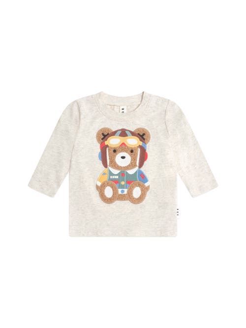 Huxbaby Pilot Huxbear Longsleeve Top In Neutral