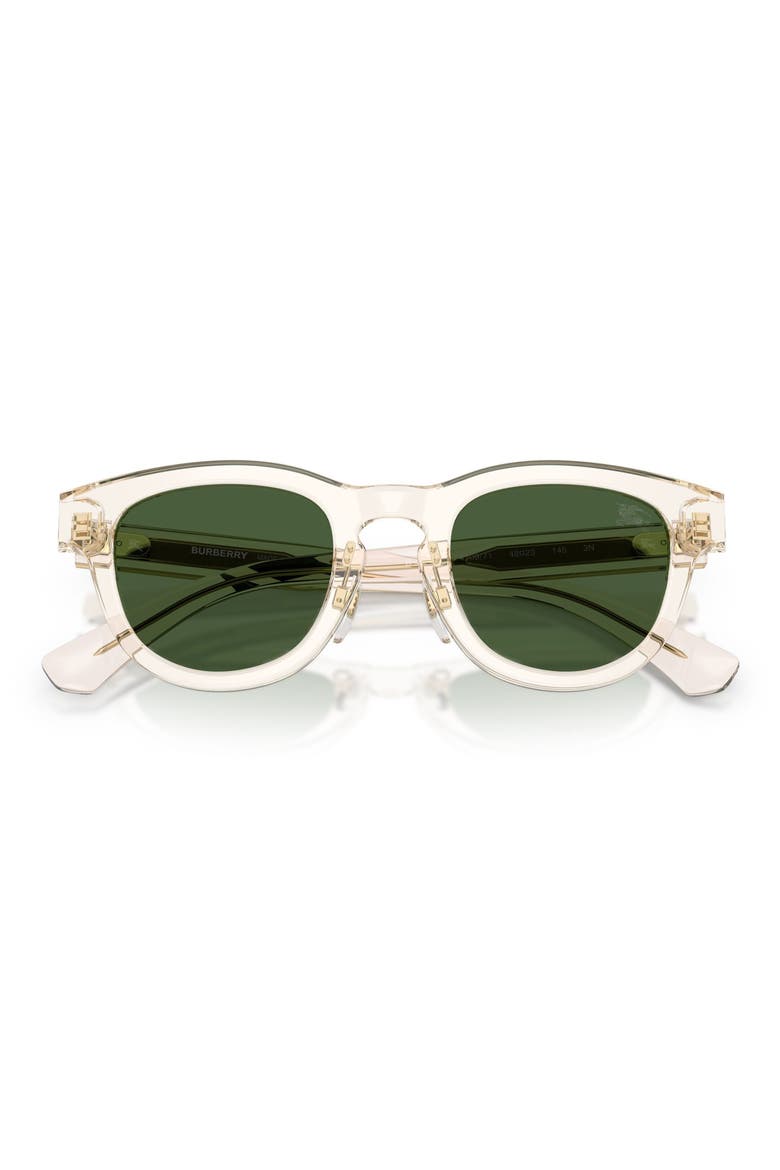 48mm Phantos Sunglasses, Alternate, color, YELLOW / DARK GREEN