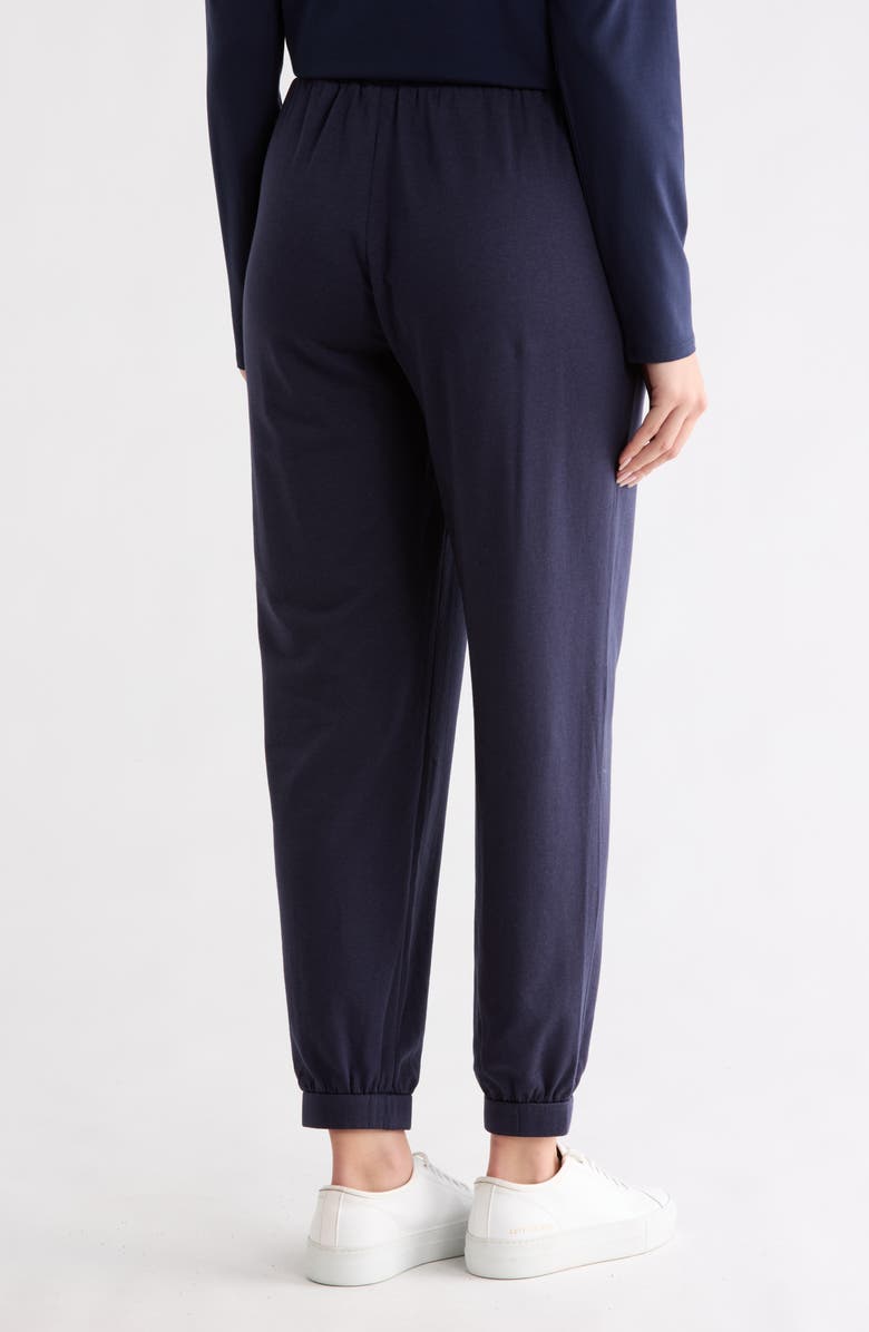 Eileen Fisher Ankle Track Pants, Alternate, color, Ink