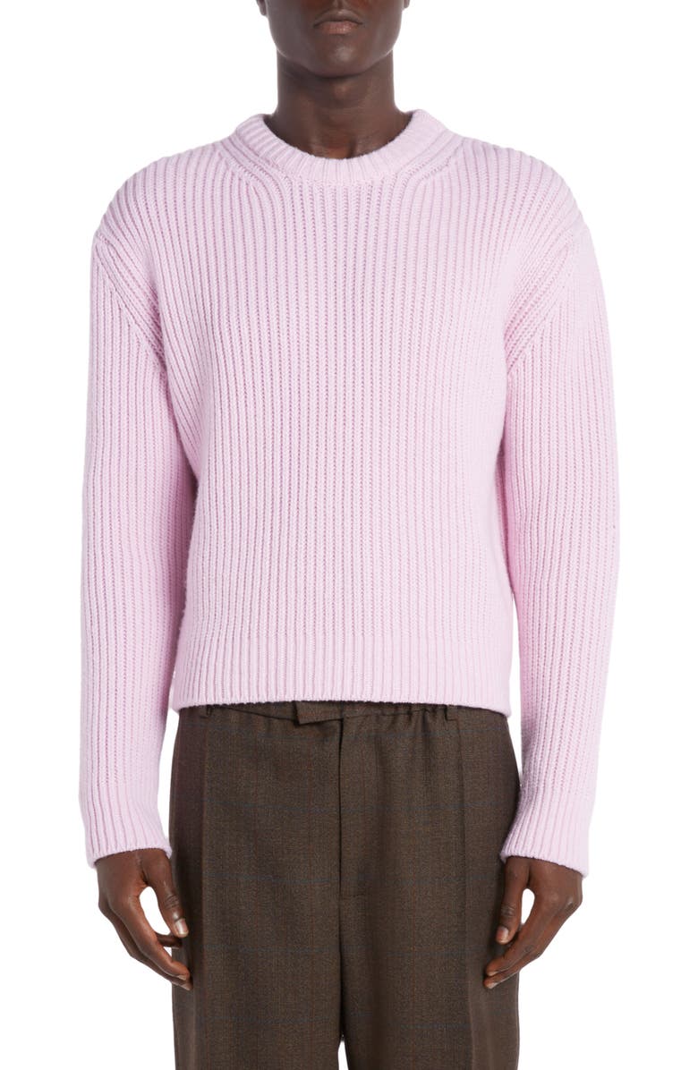 Bottega Veneta Wool & Cashmere Sweater, Main, color, 8176 Camelia