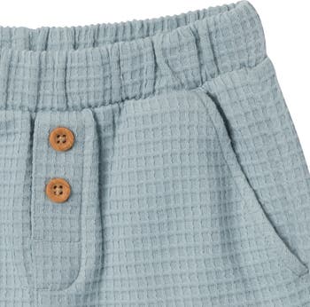 Johnny Collar Shirt and Shorts Set