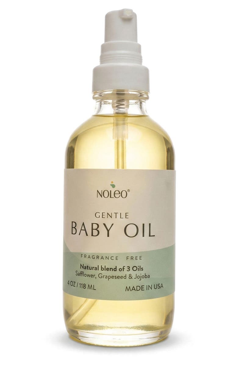 NOLEO Natural Baby Massage Oil, Main, color, White