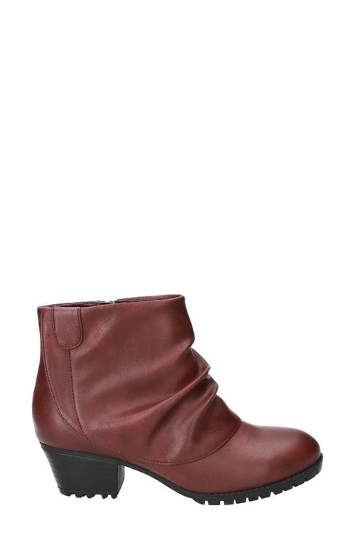 Easy Street Ambrose Bootie In Animal Print
