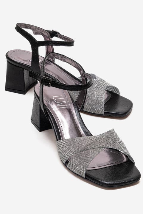 Milagro Block Heel Sandal
