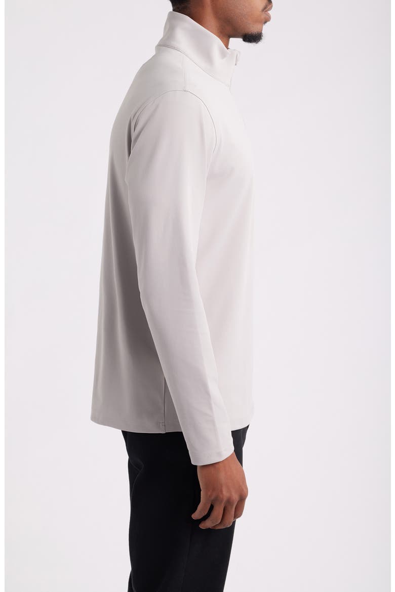 Signature Quarter Zip Pullover, Alternate, color, OPAL GREY