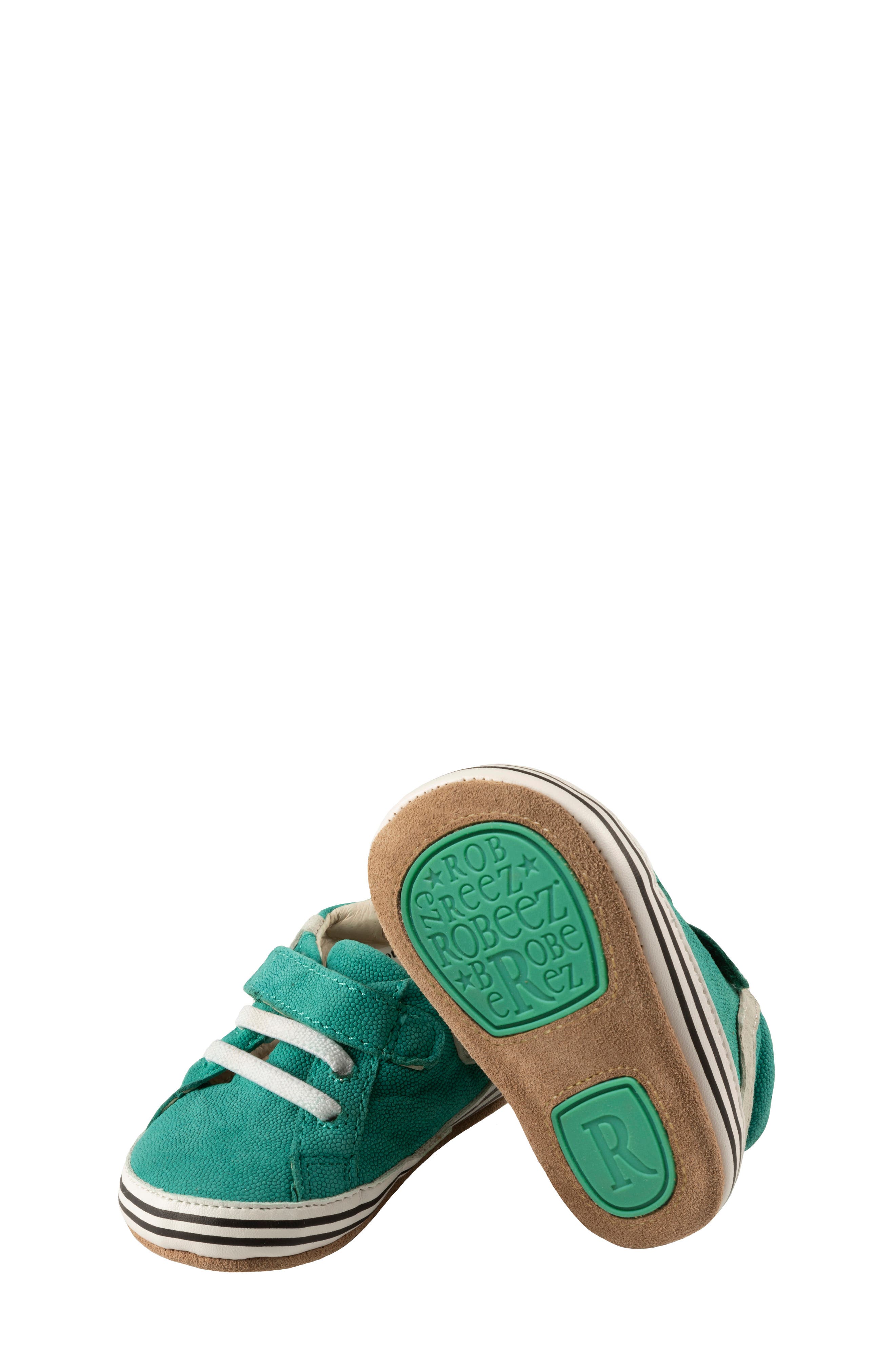 Adam Crib Sneaker, Alternate, color, GREEN
