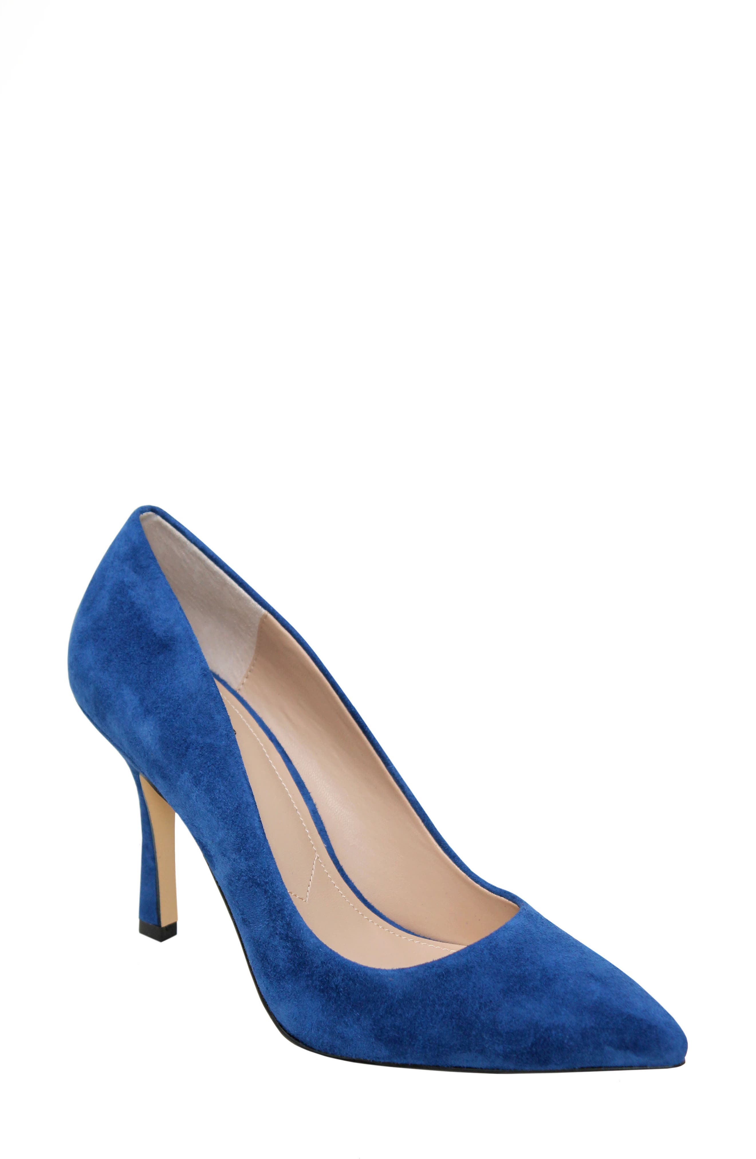 Incredibly Pointed Toe Pump, Main, color, SAPPHIRE-KS