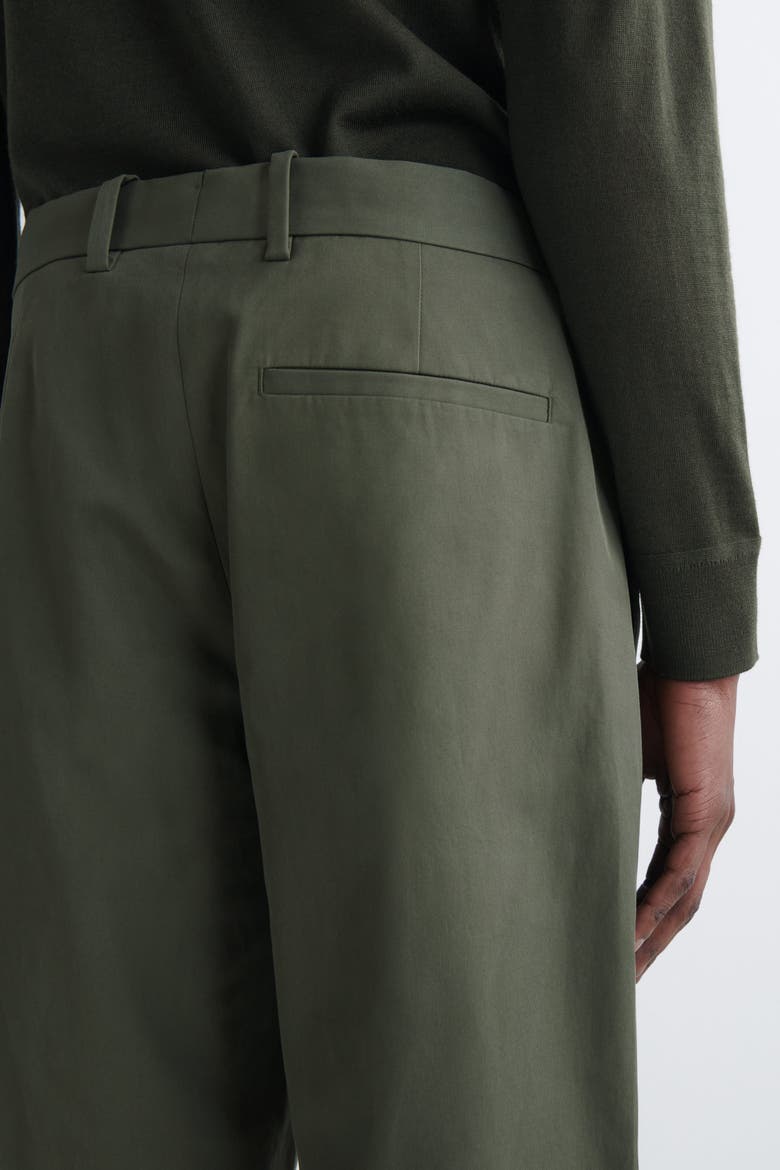 Cotton Regular-Fit Tapered Chinos, Alternate, color, KHAKI