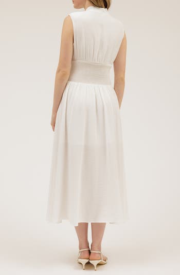 Front Zip Midi Dress