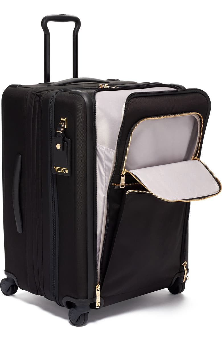 TUMI Short Trip 26-Inch Expandable 4-Wheel Packing Case, Alternate, color, Black/ Gold