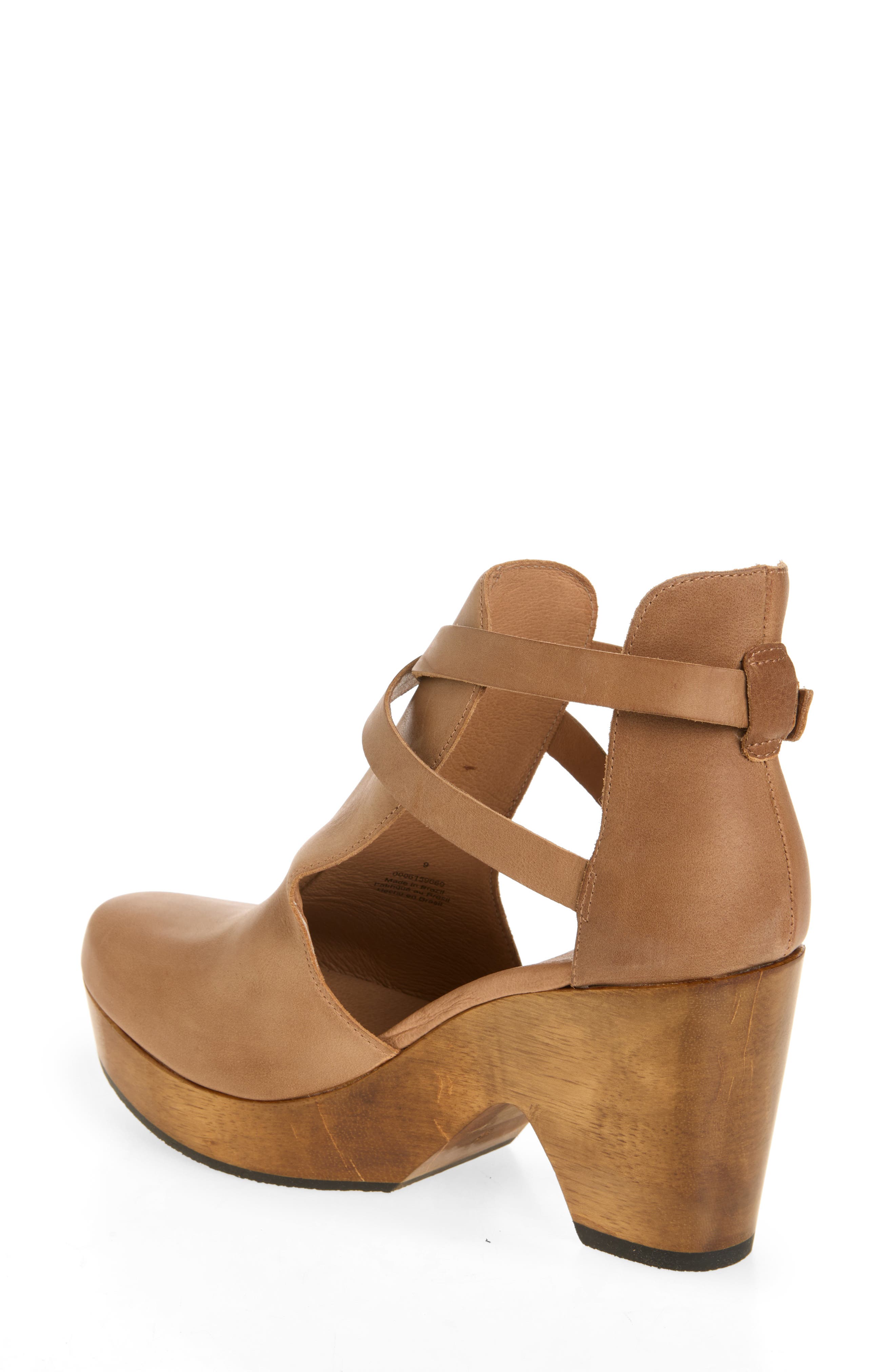 Cedar Clog, Alternate, color, TAN LEATHER
