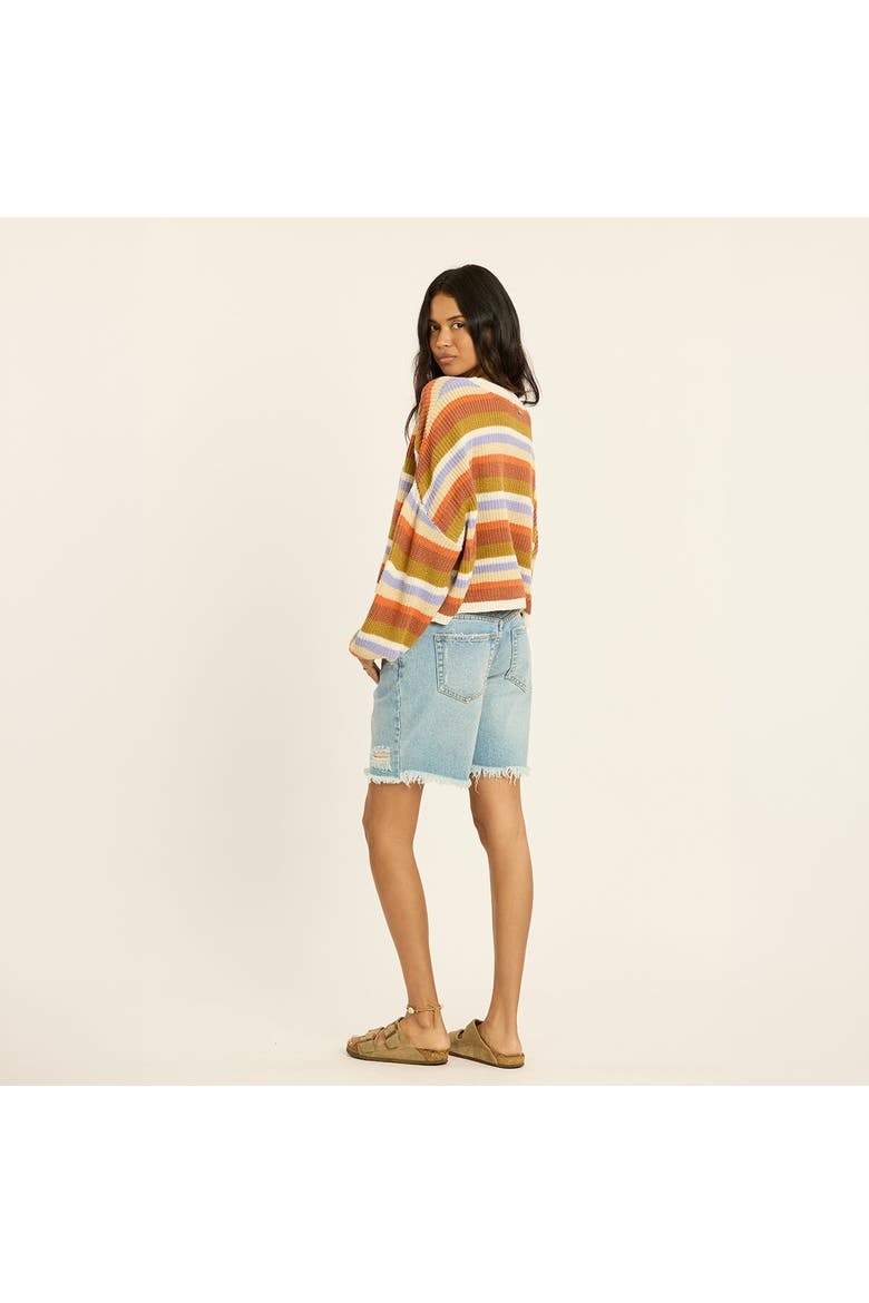 Keepin It Coastal Crew Sweater - Women's, Alternate, color, Multi