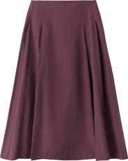 MANGO Pleated Midi Skirt