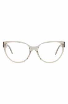 Balenciaga 54mm Cat Eye Optical Glasses
