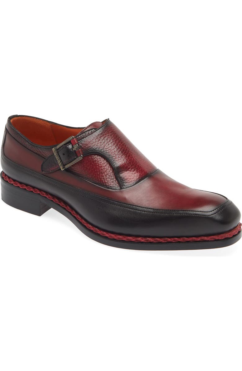 Mezlan Artesano Monk Strap Shoe, Main, color,