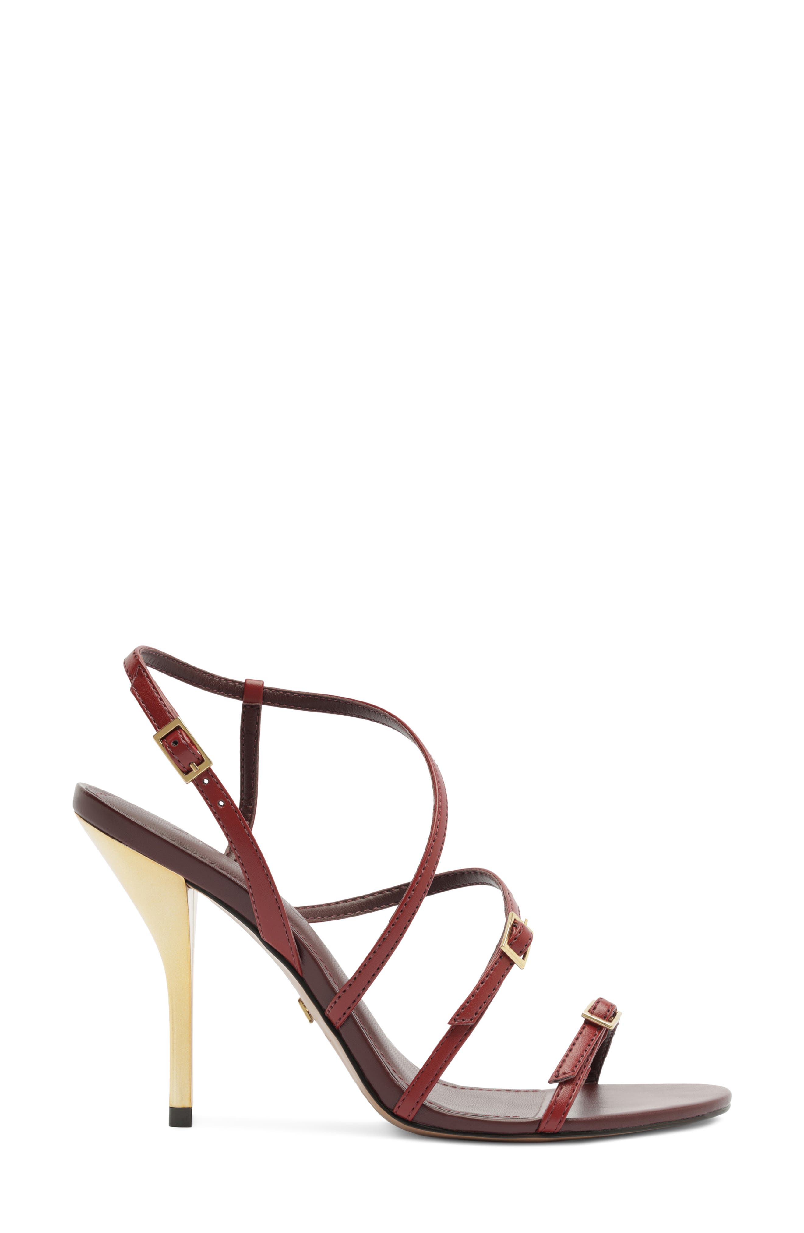 Lilian Strappy Stiletto Sandal, Alternate, color, PASSION RED