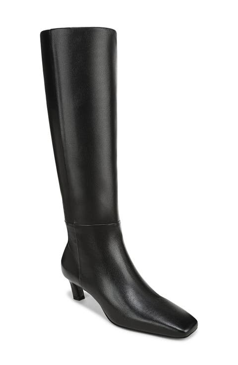 Perla Knee High Leather Boot