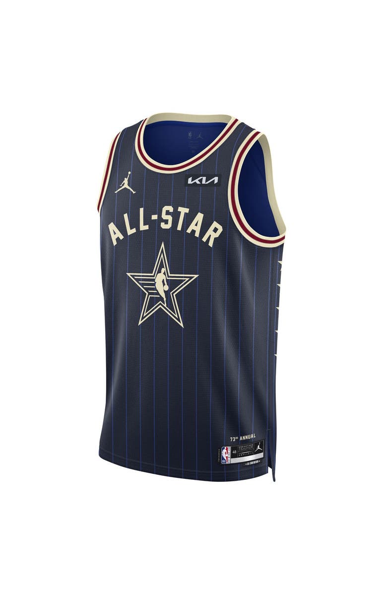 Jordan Brand Unisex Jordan Brand Giannis Antetokounmpo Navy 2024 NBA All-Star Game Swingman Jersey, Alternate, color, 