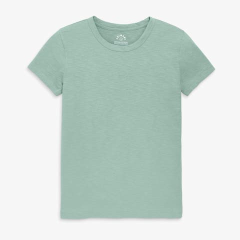 Adult Classic Slub Crewneck Tee (Women's Fit)