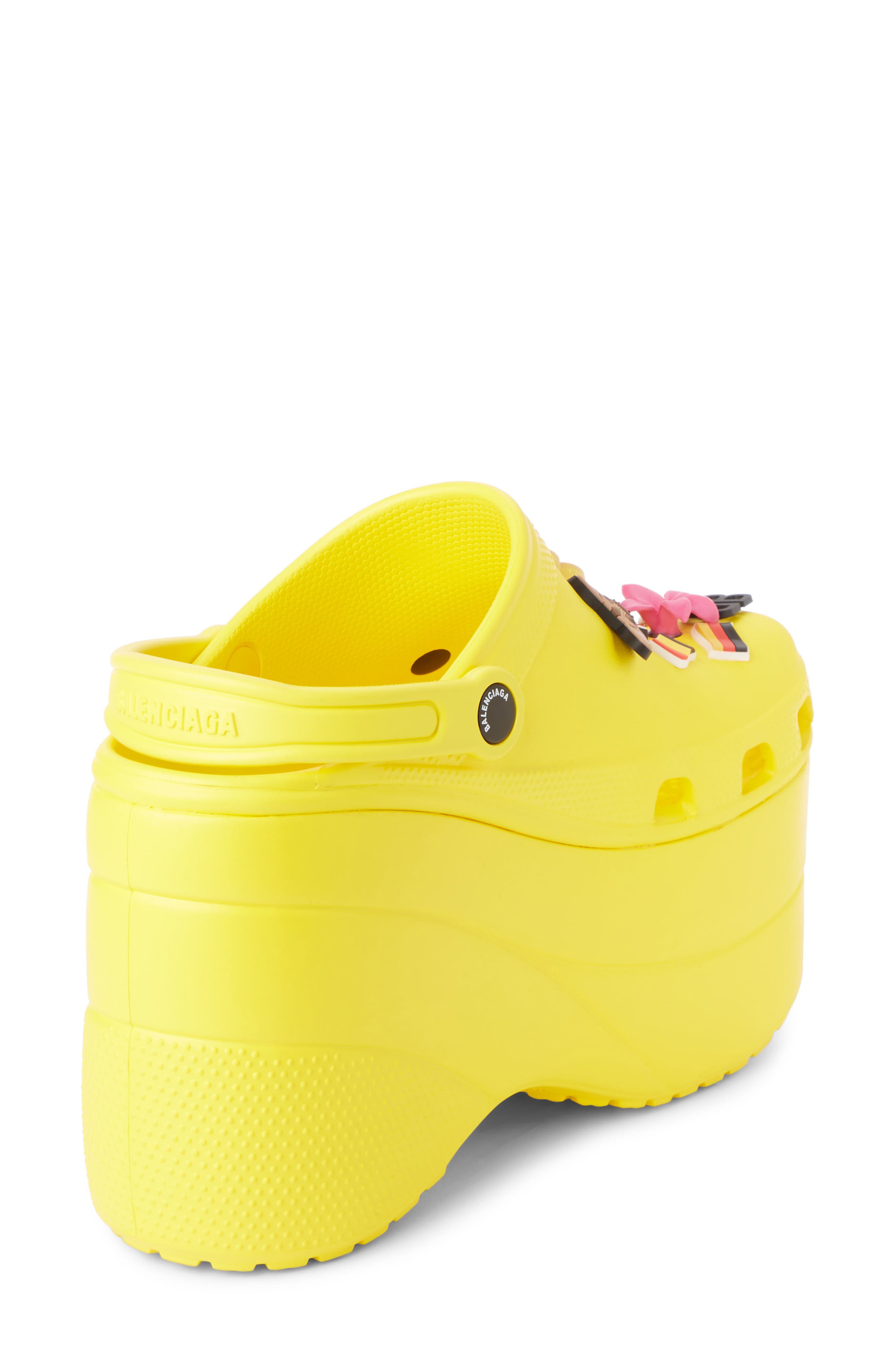 Balenciaga Foam Embellished Platform Clog, Alternate, color, 