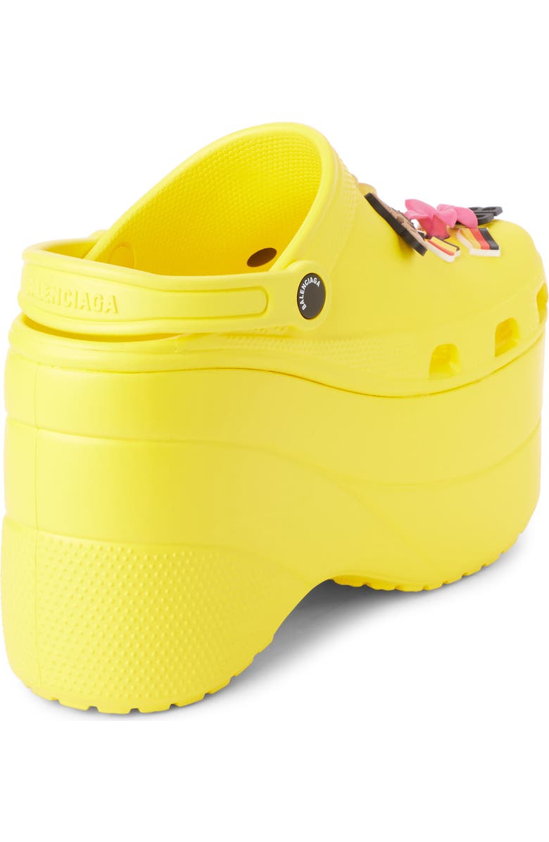 Balenciaga Foam Embellished Platform Clog, Alternate, color,