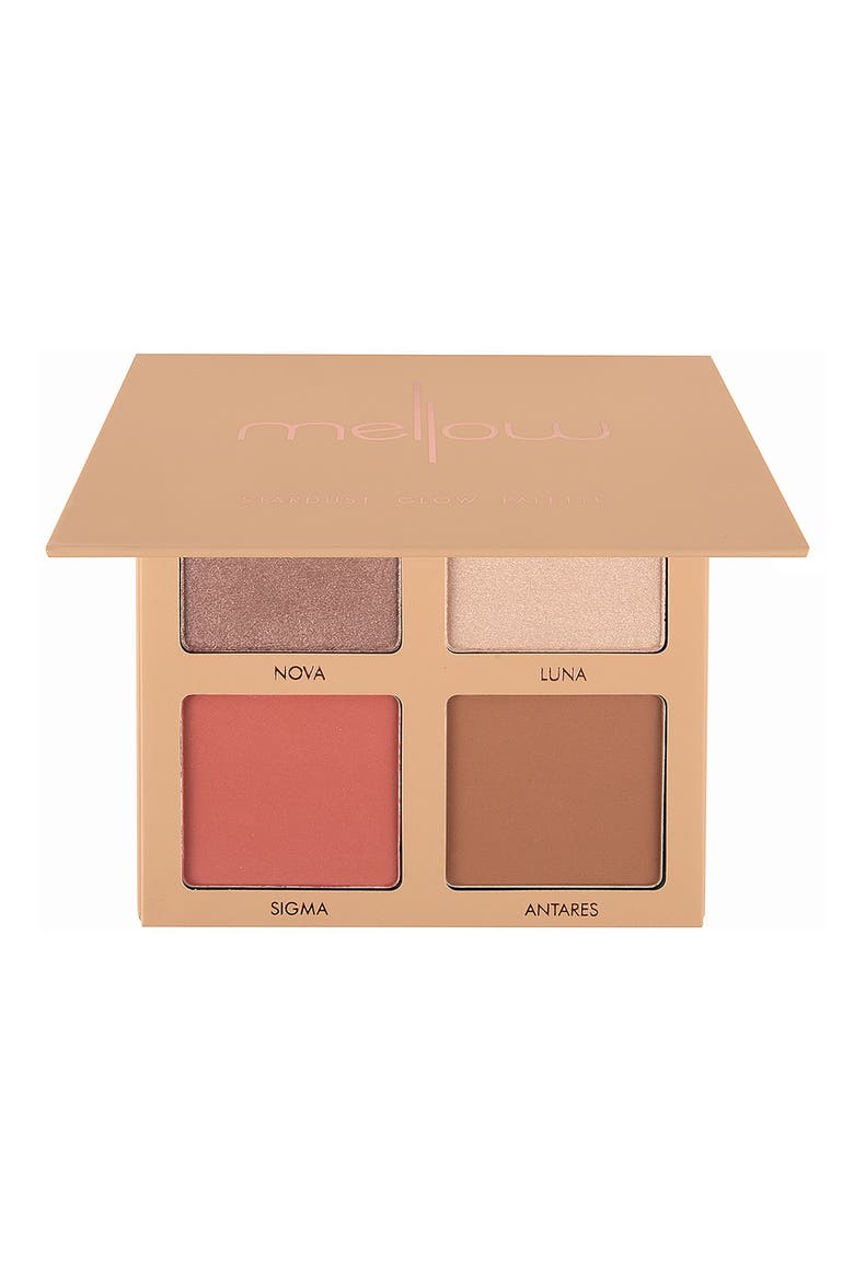Stardust Glow Face Palette, Main, color, MEDIUM TO DARK