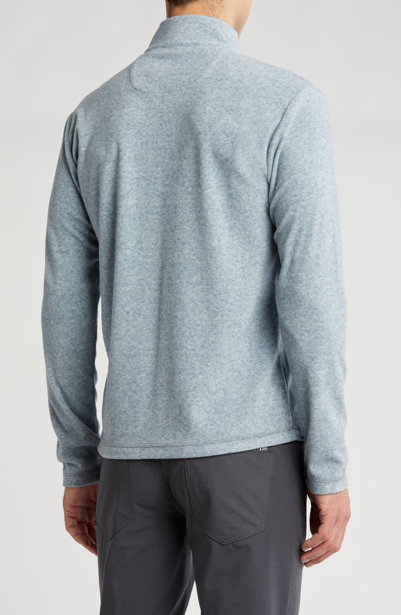 Vintage 1946 Heather Chenille Quarter Zip Pullover, Alternate, color, Navy Heather