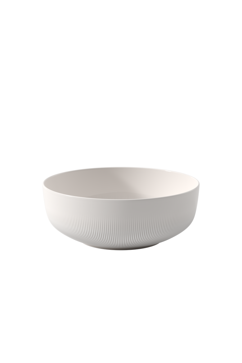 Afina Salad Bowl, Main, color, White