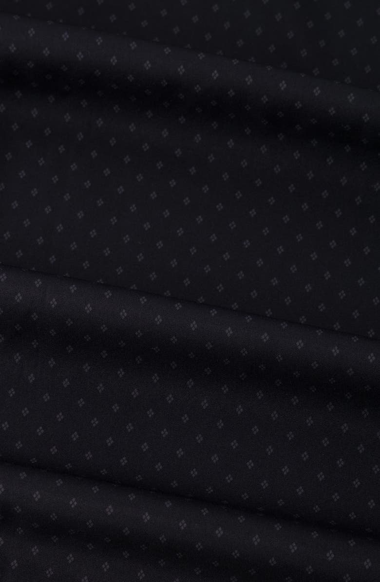 Report Collection Slim Fit 4-Way Stretch Button Up Shirt, Alternate, color, Black