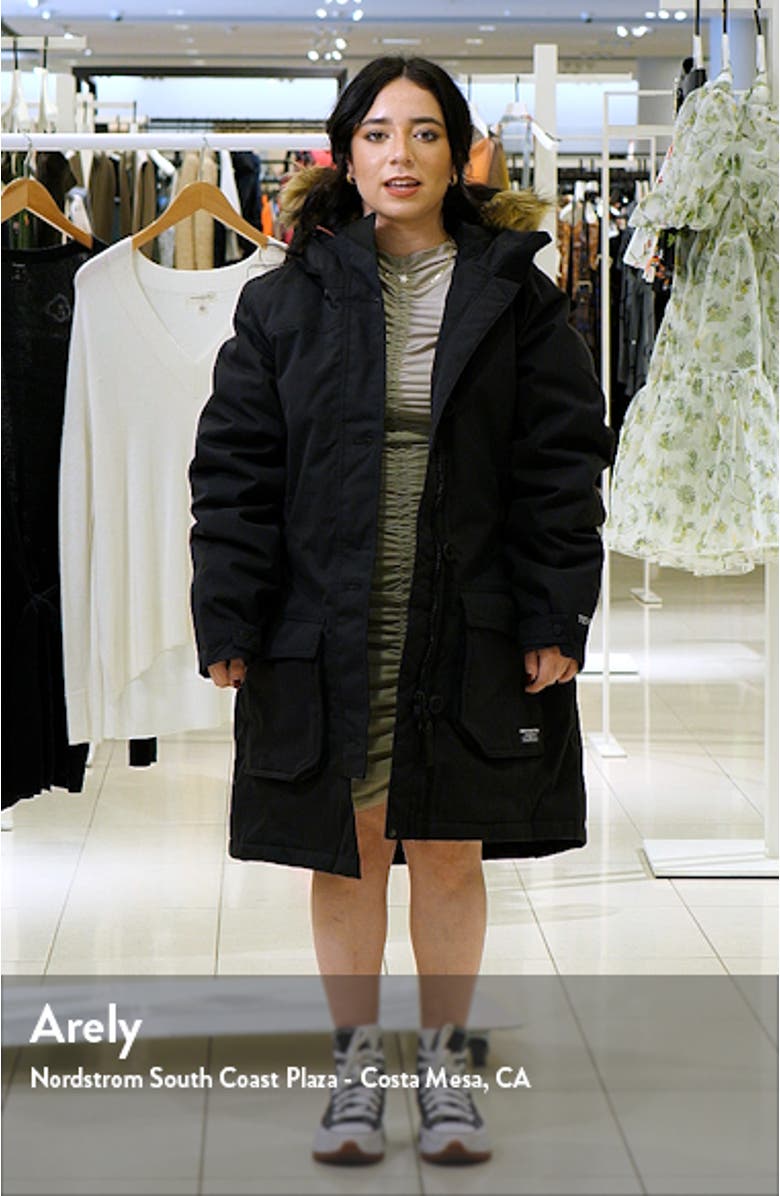 Maine Mountain 650 Fill Power Down Parka with Removable Faux Fur Trim, sales video thumbnail