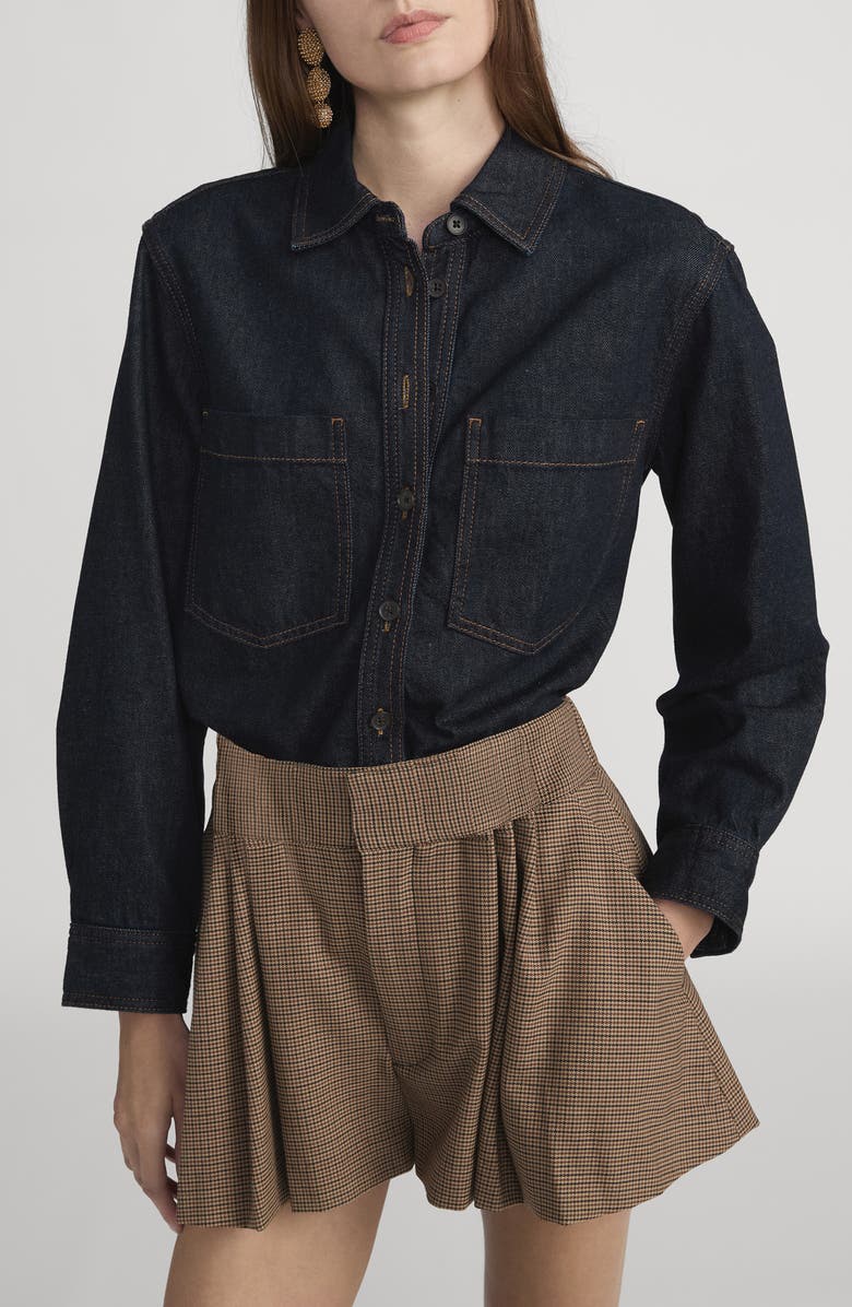 FRAME The Refract Shorts, Alternate, color, Brown Multi