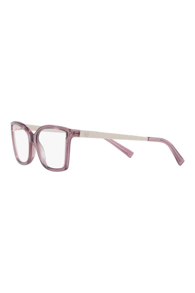 54mm Rectangular Optical Glasses, Alternate, color, BURGUNDY CRYSTAL