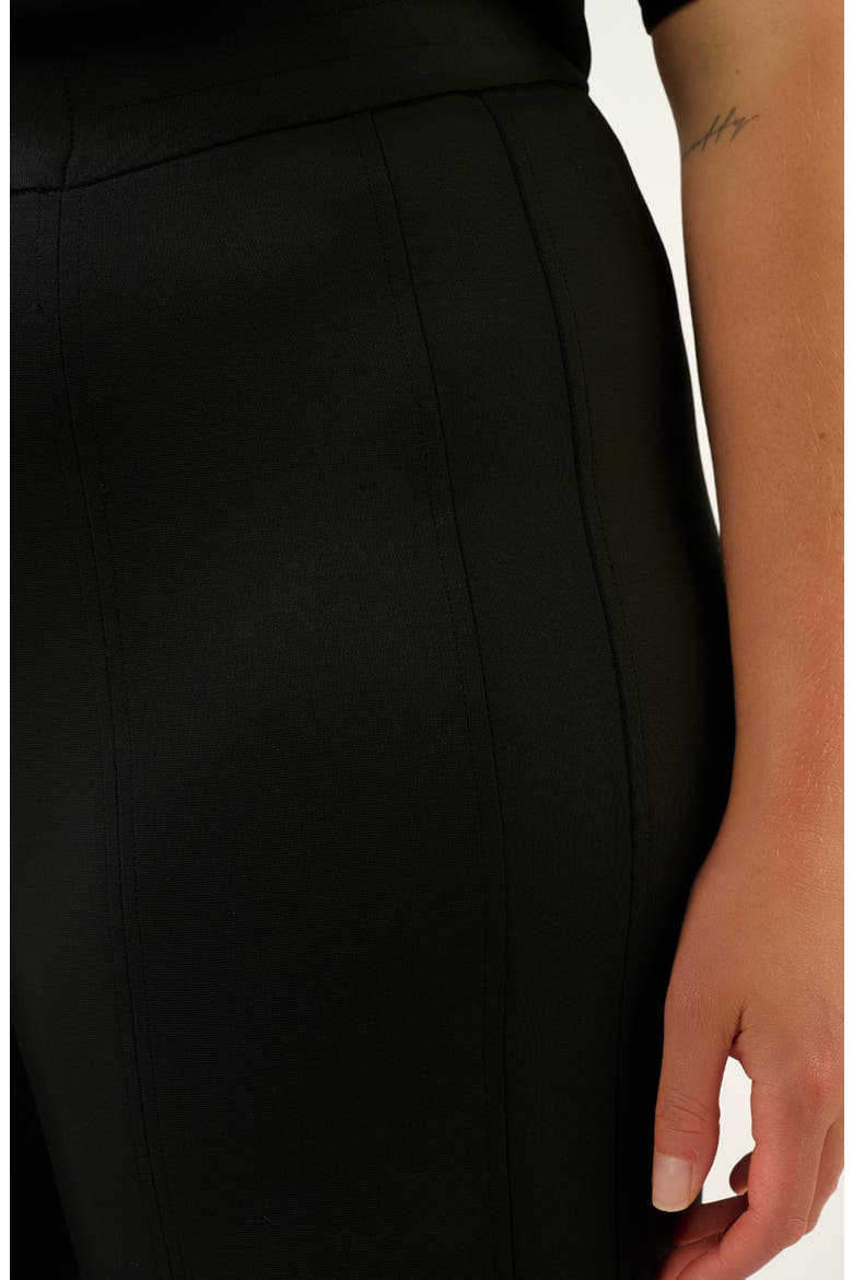 Jolene High Waist Straight Leg Pants, Alternate, color, BLACK