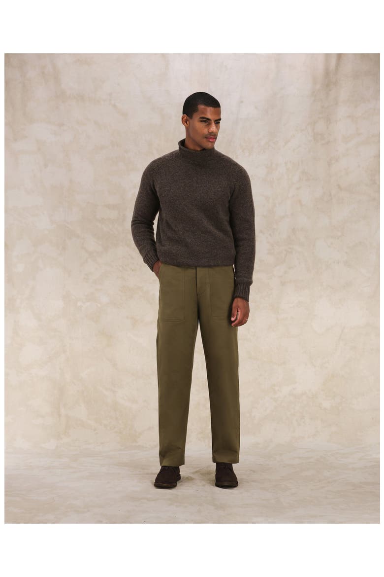 Newfatigue Heavyweight Cotton Gabardine Fatigue Pants, Alternate, color, OLIVE