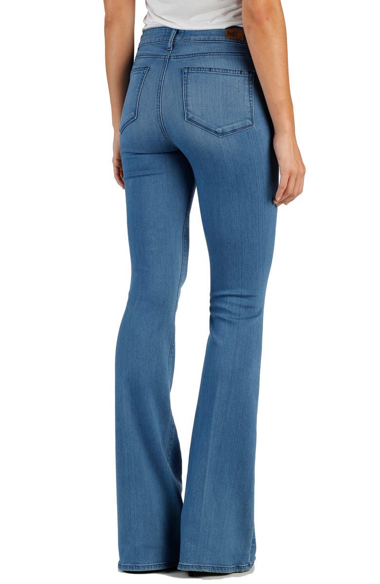 PAIGE Transcend - Bell Canyon High Waist Flare Jeans, Alternate, color, 
